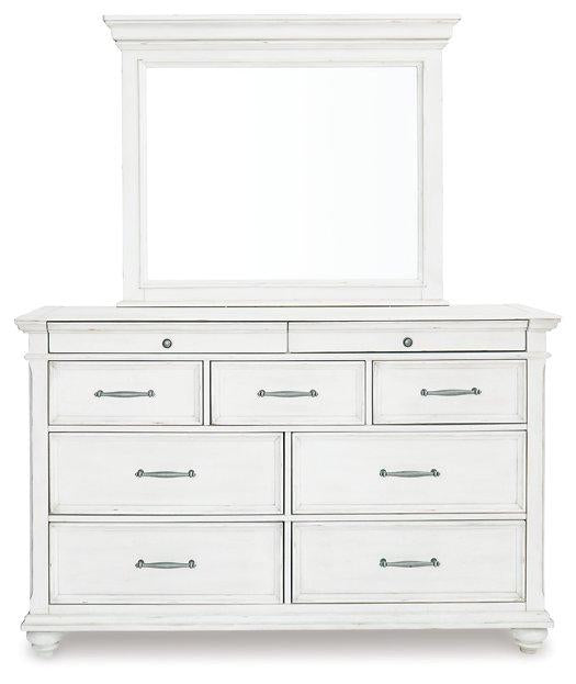 Kanwyn Dresser and Mirror - Carl's Furniture (Garden City, KS)