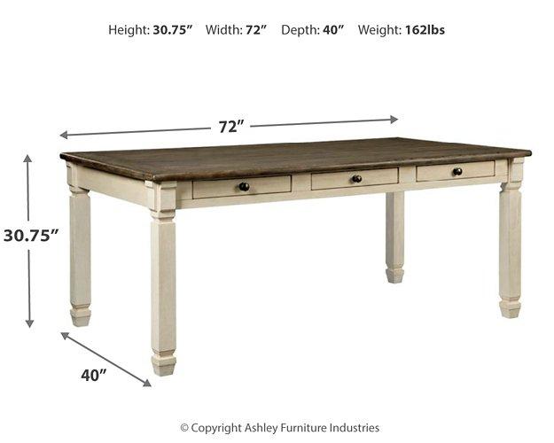 Bolanburg Dining Table - Carl's Furniture (Garden City, KS)