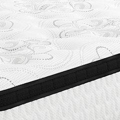 Chime 12 Inch Hybrid Mattress Package - Carl's Furniture (Garden City, KS)