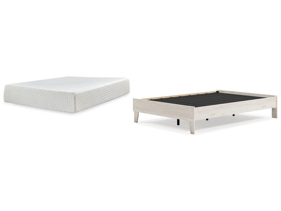 Socalle Bed and Mattress Set - Carl's Furniture (Garden City, KS)