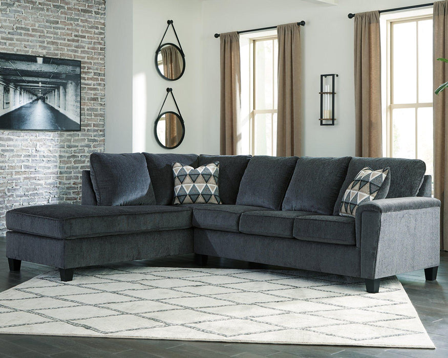 Abinger 2-Piece Sectional with Chaise - Carl's Furniture (Garden City, KS)