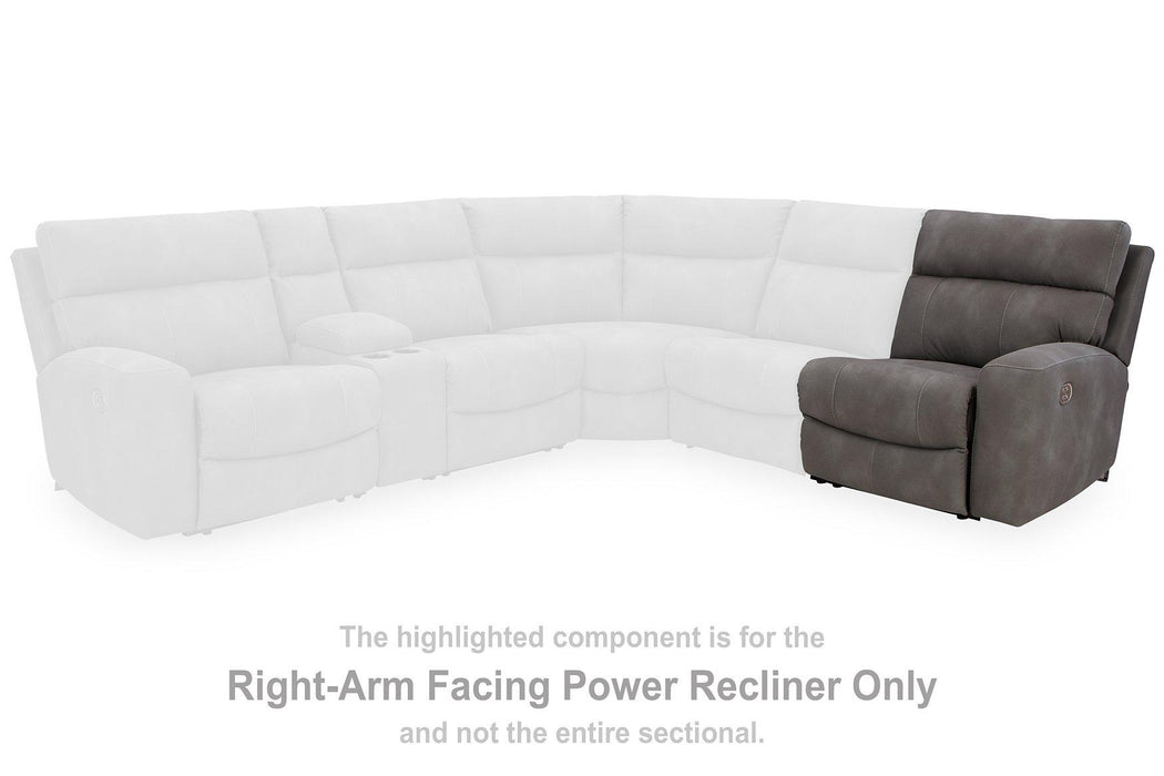 Next-Gen DuraPella Power Reclining Sectional Sofa - Carl's Furniture (Garden City, KS)