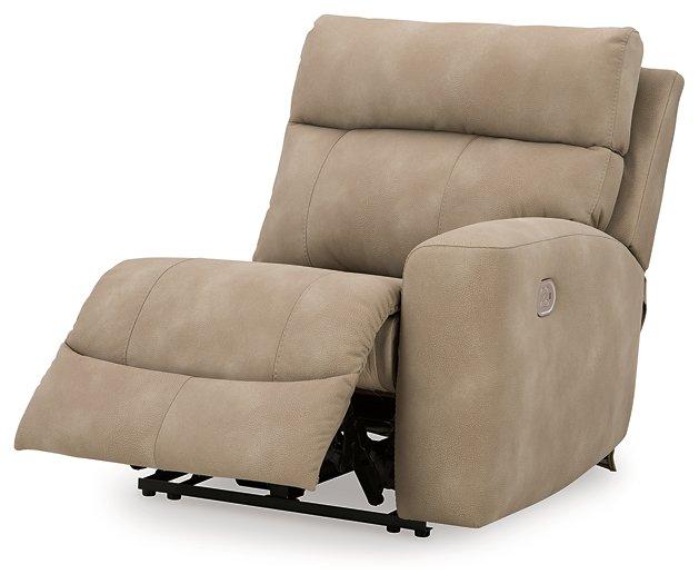 Next-Gen DuraPella Power Reclining Sectional Loveseat with Console - Carl's Furniture (Garden City, KS)