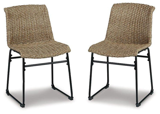 Amaris Outdoor Dining Chair (Set of 2) - Carl's Furniture (Garden City, KS)