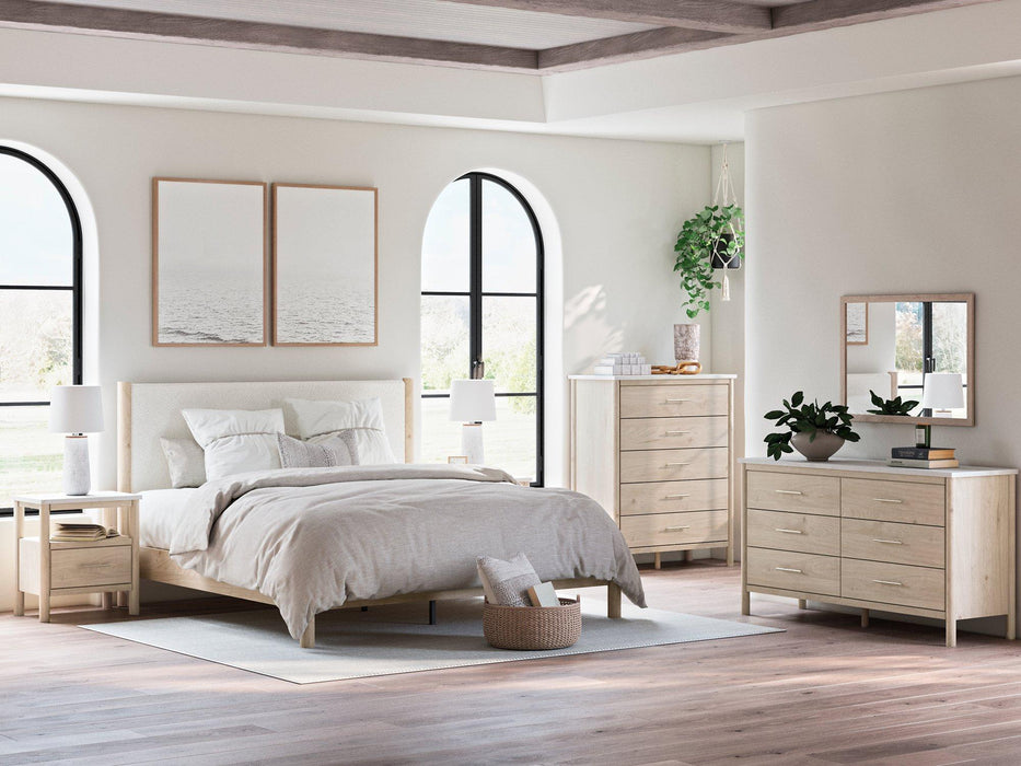 Cadmori Upholstered Bed - Carl's Furniture (Garden City, KS)