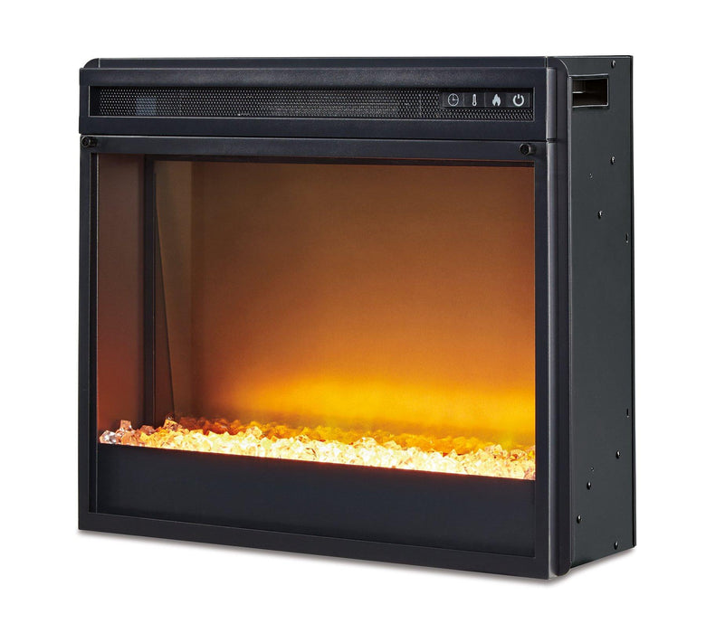 Wildenauer 76" TV Stand with Electric Fireplace - Carl's Furniture (Garden City, KS)