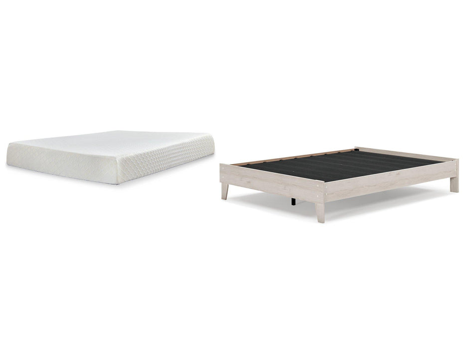Socalle Bed and Mattress Set - Carl's Furniture (Garden City, KS)