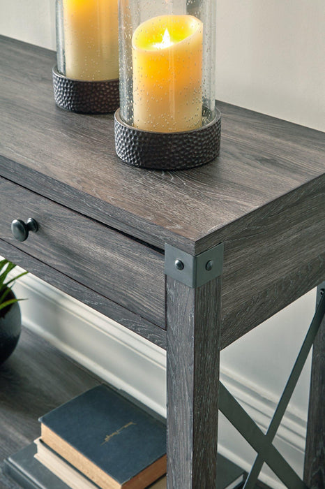 Freedan Sofa/Console Table - Carl's Furniture (Garden City, KS)