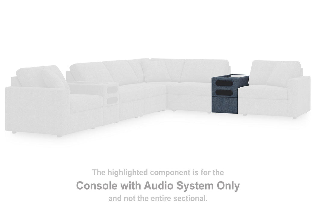 Modmax Balanced Sectional with Audio and Storage Consoles - Carl's Furniture (Garden City, KS)