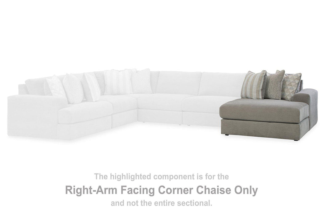 Avaliyah Sectional with Chaise - Carl's Furniture (Garden City, KS)