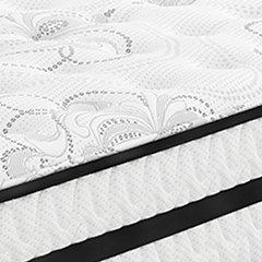 Chime 10 Inch Hybrid Mattress Package - Carl's Furniture (Garden City, KS)