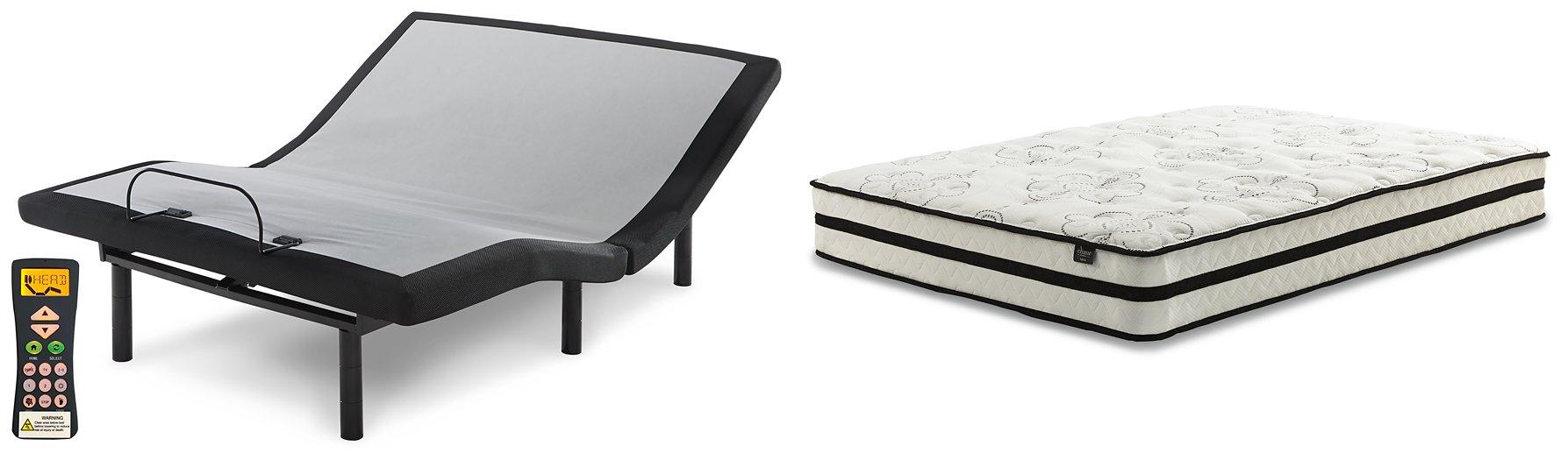 Chime 10 Inch Hybrid Mattress Package - Carl's Furniture (Garden City, KS)