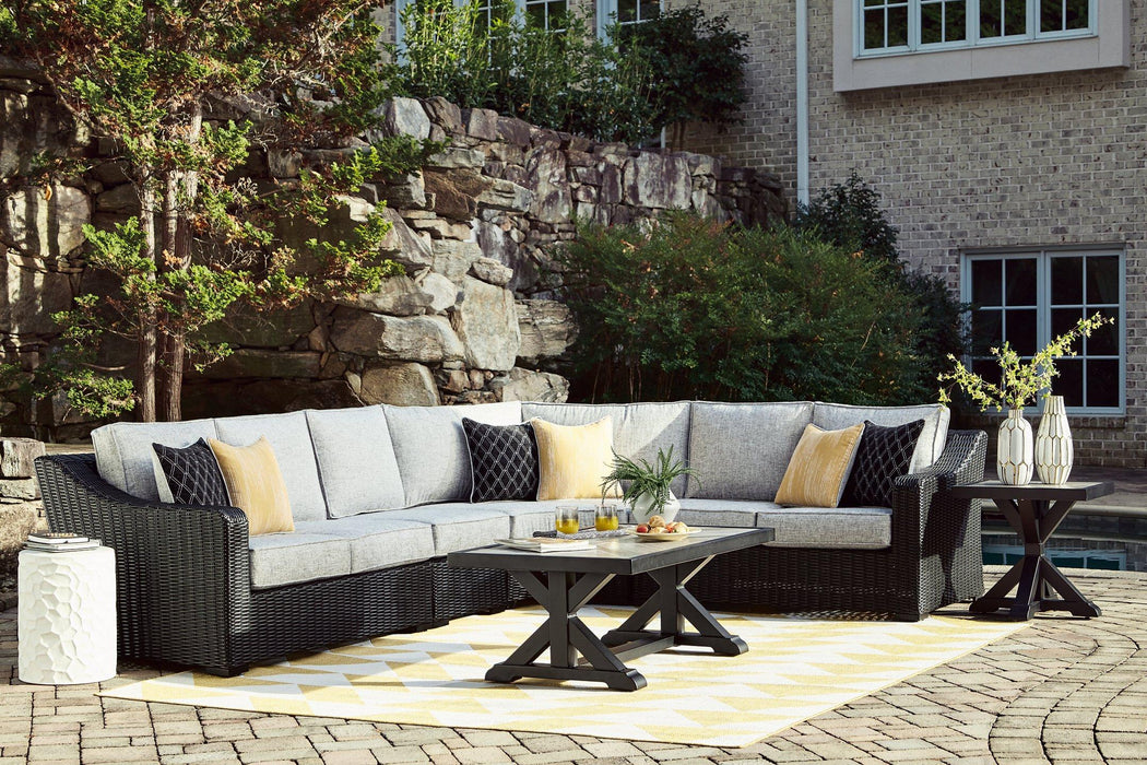 Beachcroft Outdoor Sectional - Carl's Furniture (Garden City, KS)