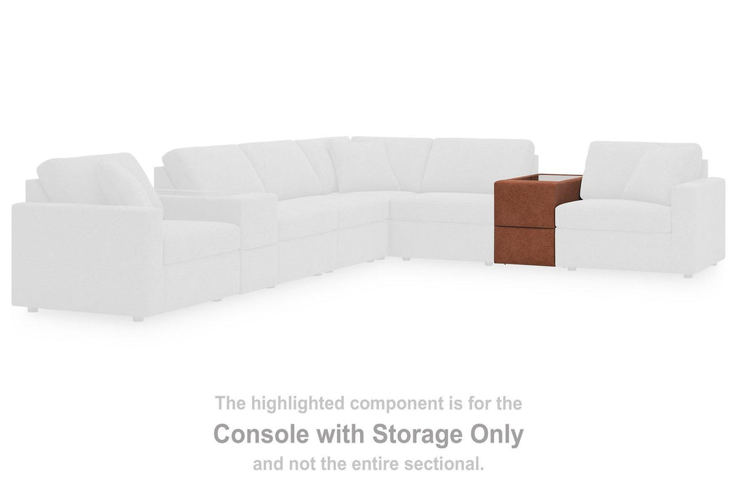 Modmax Balanced Sectional with Audio and Storage Consoles - Carl's Furniture (Garden City, KS)