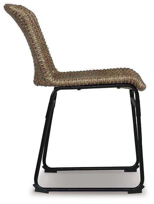 Amaris Outdoor Dining Chair (Set of 2) - Carl's Furniture (Garden City, KS)