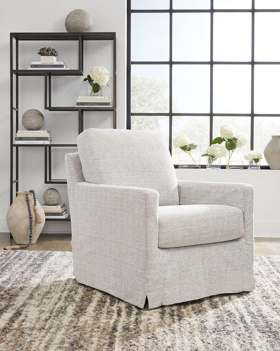 Nenana Next-Gen Nuvella Swivel Glider Accent Chair - Carl's Furniture (Garden City, KS)