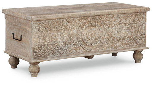 Fossil Ridge Storage Bench - Carl's Furniture (Garden City, KS)
