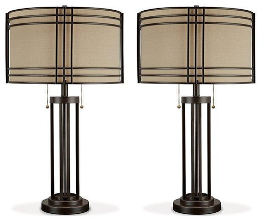 Hanswell Lamp Set - Carl's Furniture (Garden City, KS)
