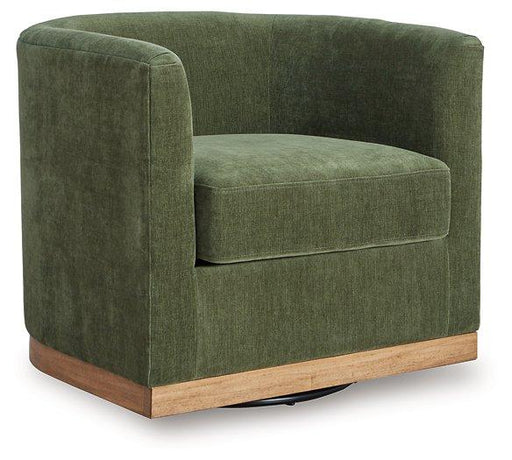 Jersonlow Swivel Accent Chair - Carl's Furniture (Garden City, KS)