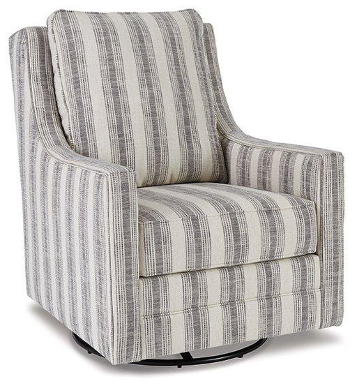 Kambria Swivel Glider Accent Chair - Carl's Furniture (Garden City, KS)