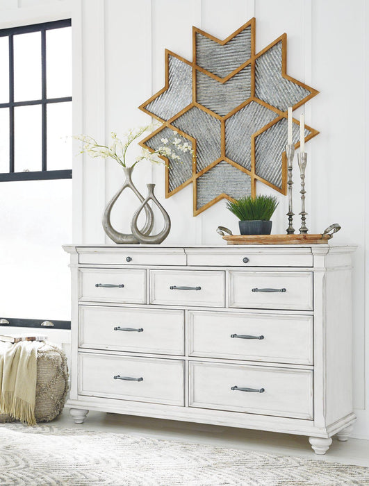 Kanwyn Dresser and Mirror - Carl's Furniture (Garden City, KS)