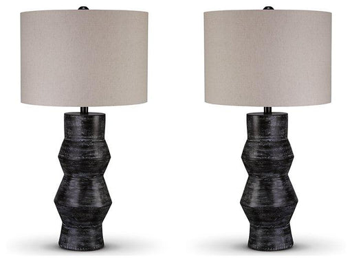 Kerbert Lamp Set - Carl's Furniture (Garden City, KS)