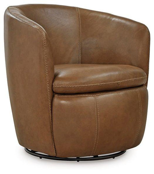 Kierreys Swivel Accent Chair - Carl's Furniture (Garden City, KS)