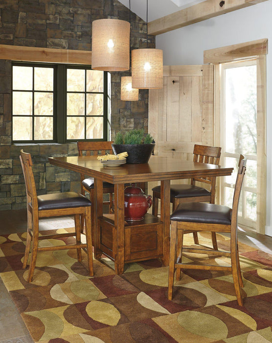 Ralene Counter Height Dining Set - Carl's Furniture (Garden City, KS)