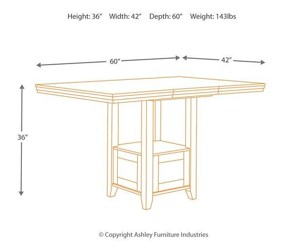 Ralene Counter Height Dining Set - Carl's Furniture (Garden City, KS)