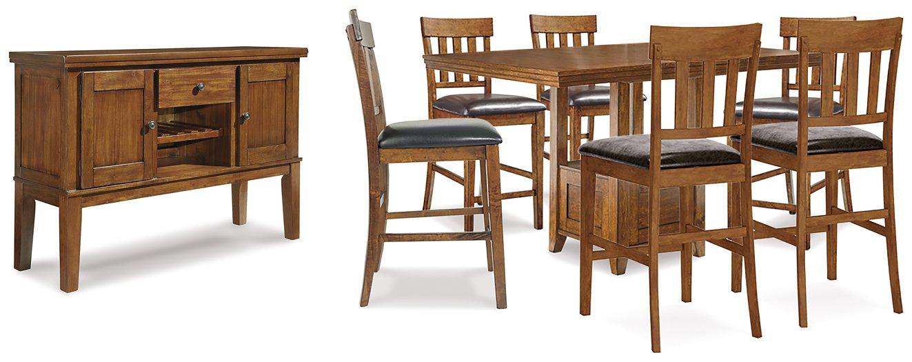 Ralene Counter Height Dining Set - Carl's Furniture (Garden City, KS)