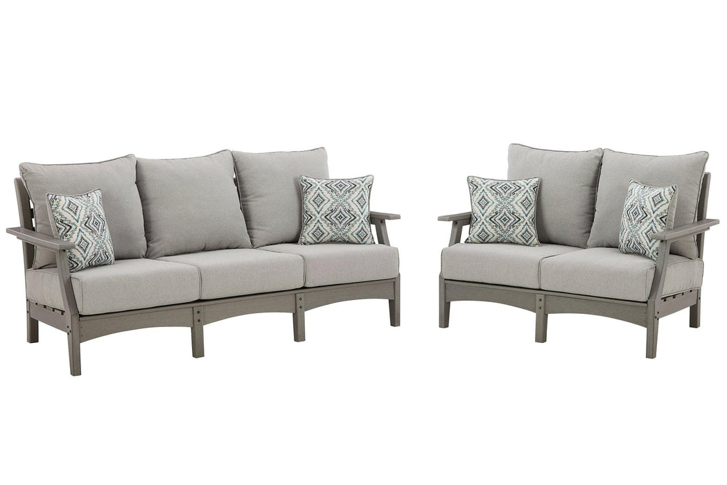 Visola Outdoor Seating Set - Carl's Furniture (Garden City, KS)