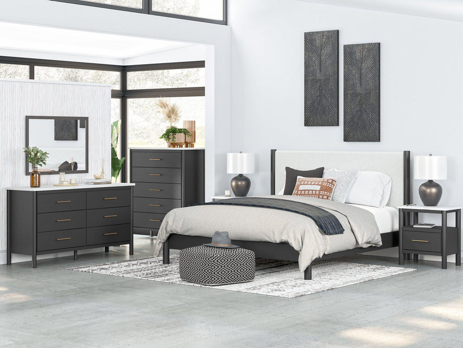 Cadmori Upholstered Bed - Carl's Furniture (Garden City, KS)