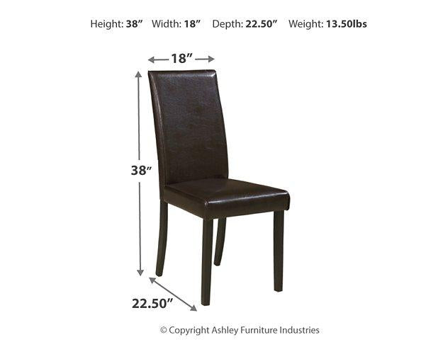 Kimonte Dining Chair Set - Carl's Furniture (Garden City, KS)