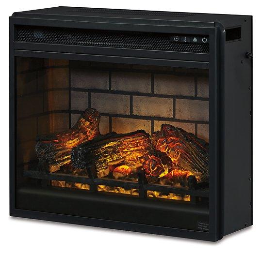 Wildenauer 76" TV Stand with Electric Fireplace - Carl's Furniture (Garden City, KS)