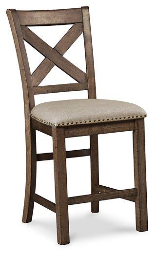 Moriville Counter Height Dining Set - Carl's Furniture (Garden City, KS)