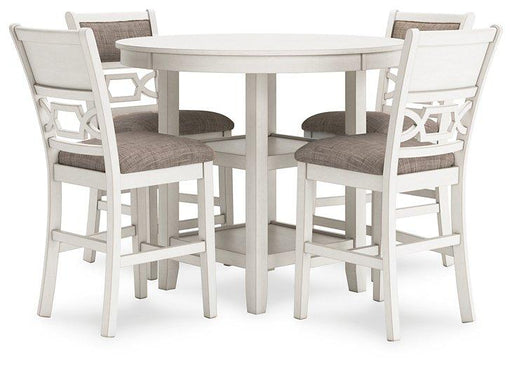 Erinberg Counter Height Dining Table and 4 Barstools (Set of 5) - Carl's Furniture (Garden City, KS)