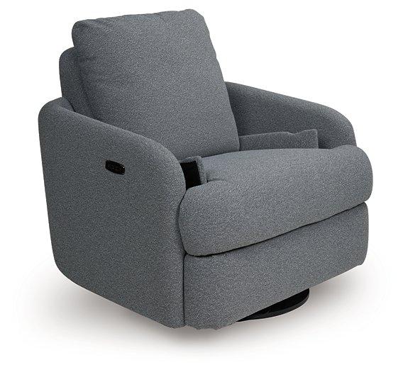 Alainmont Next-Gen Nuvella Swivel Power Recliner - Carl's Furniture (Garden City, KS)
