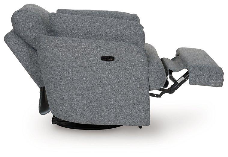 Alainmont Next-Gen Nuvella Swivel Power Recliner - Carl's Furniture (Garden City, KS)