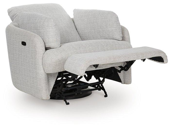 Alainmont Next-Gen Nuvella Swivel Power Recliner - Carl's Furniture (Garden City, KS)