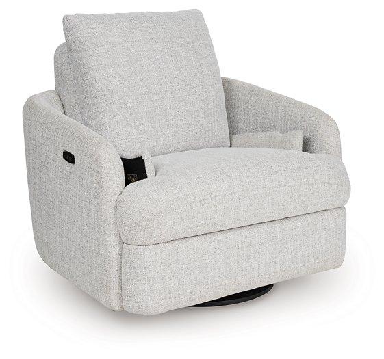 Alainmont Next-Gen Nuvella Swivel Power Recliner - Carl's Furniture (Garden City, KS)