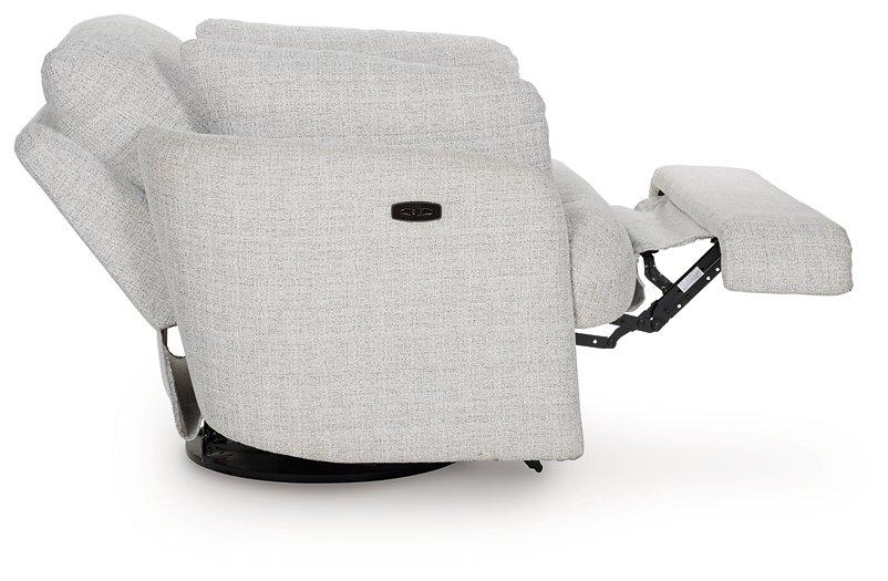 Alainmont Next-Gen Nuvella Swivel Power Recliner - Carl's Furniture (Garden City, KS)