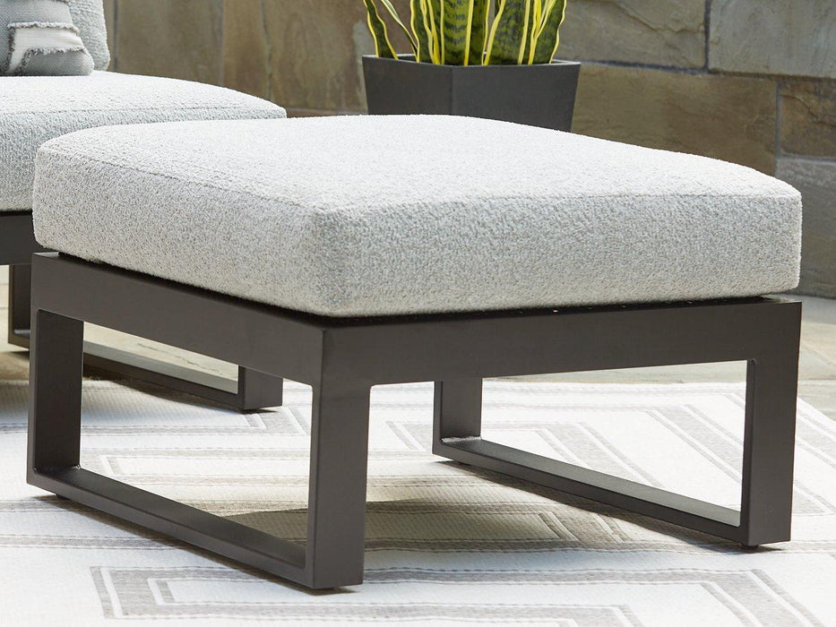 Beachloft Outdoor Ottoman with Cushion - Carl's Furniture (Garden City, KS)