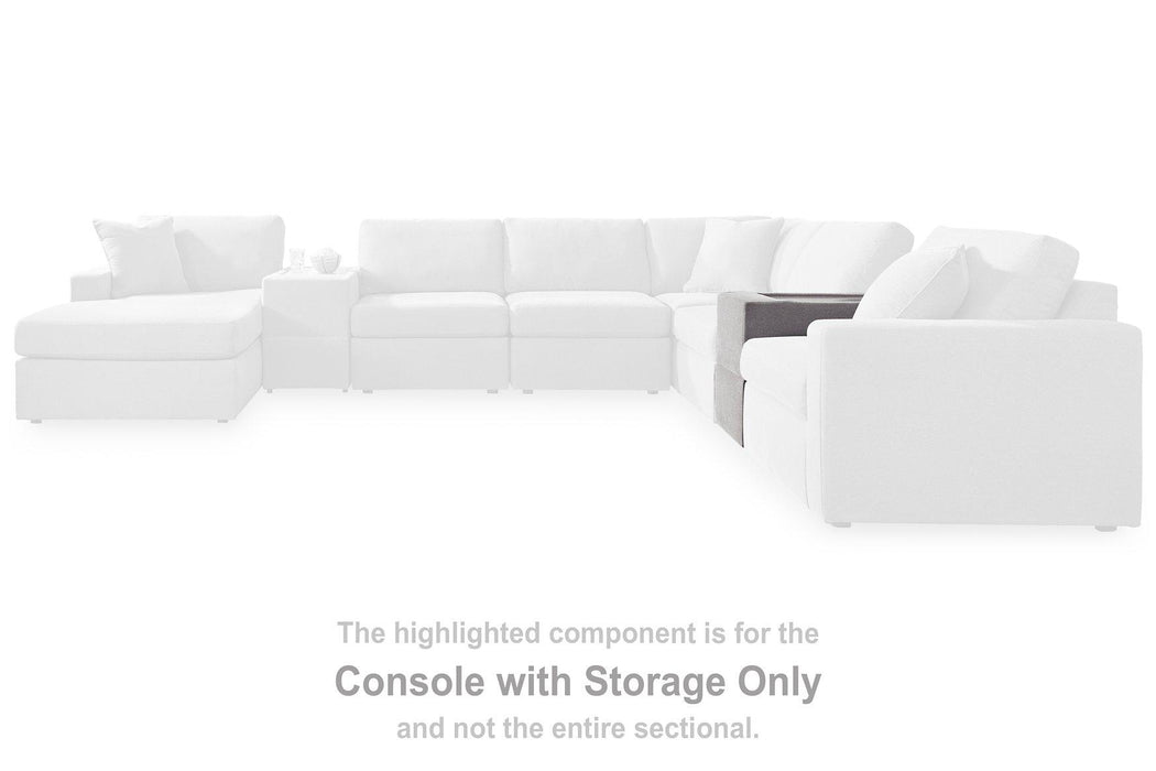 Modmax Balanced Sectional with Audio and Storage Consoles - Carl's Furniture (Garden City, KS)