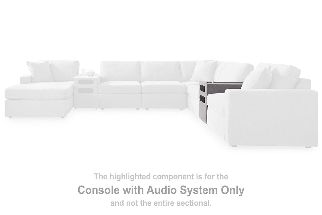 Modmax Balanced Sectional with Audio and Storage Consoles - Carl's Furniture (Garden City, KS)