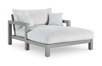 Hurley Park Outdoor Chaise Lounge with Cushion - Carl's Furniture (Garden City, KS)