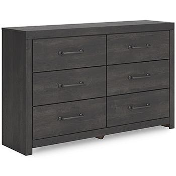 Hollivern Dresser and Mirror - Carl's Furniture (Garden City, KS)