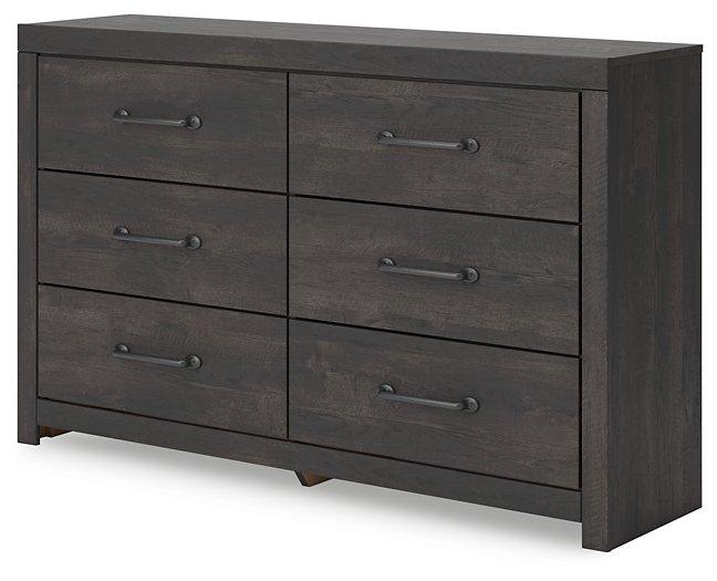 Hollivern Dresser and Mirror - Carl's Furniture (Garden City, KS)