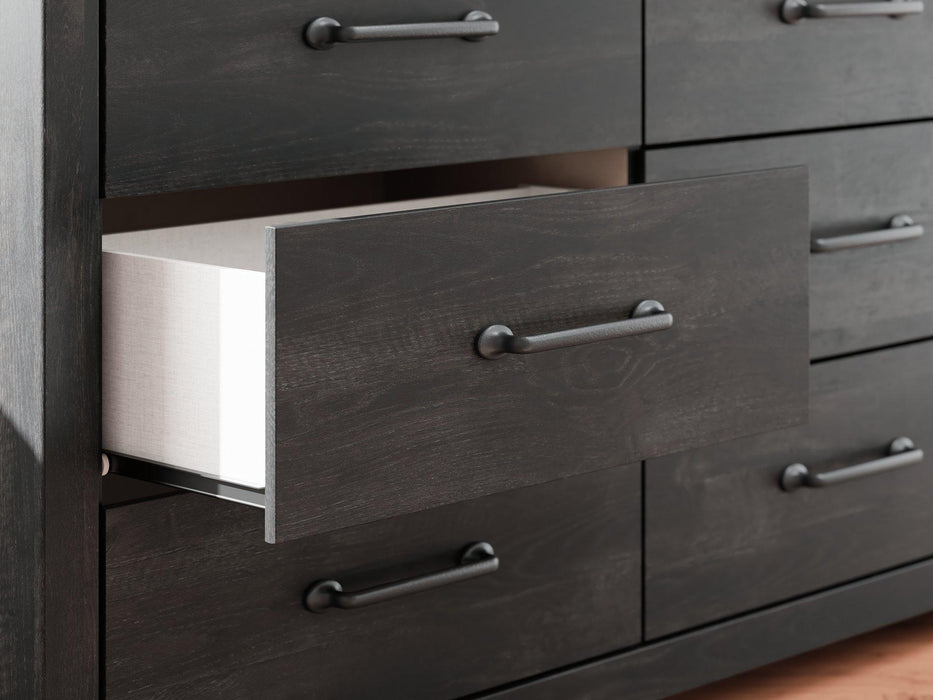 Hollivern Dresser and Mirror - Carl's Furniture (Garden City, KS)