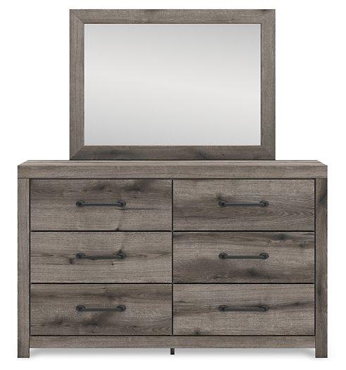 Graystorm Dresser and Mirror - Carl's Furniture (Garden City, KS)