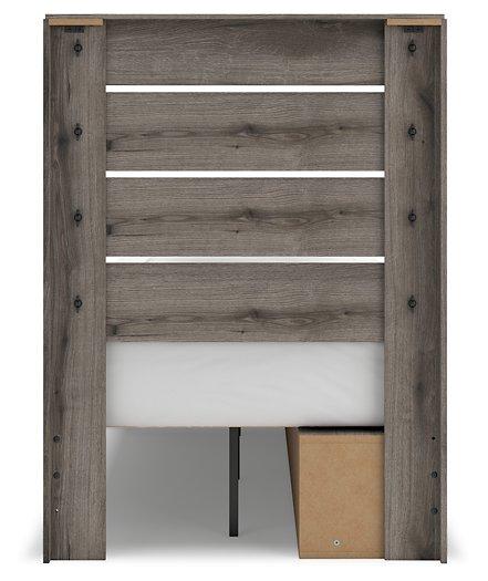 Graystorm Bed with Storage - Carl's Furniture (Garden City, KS)